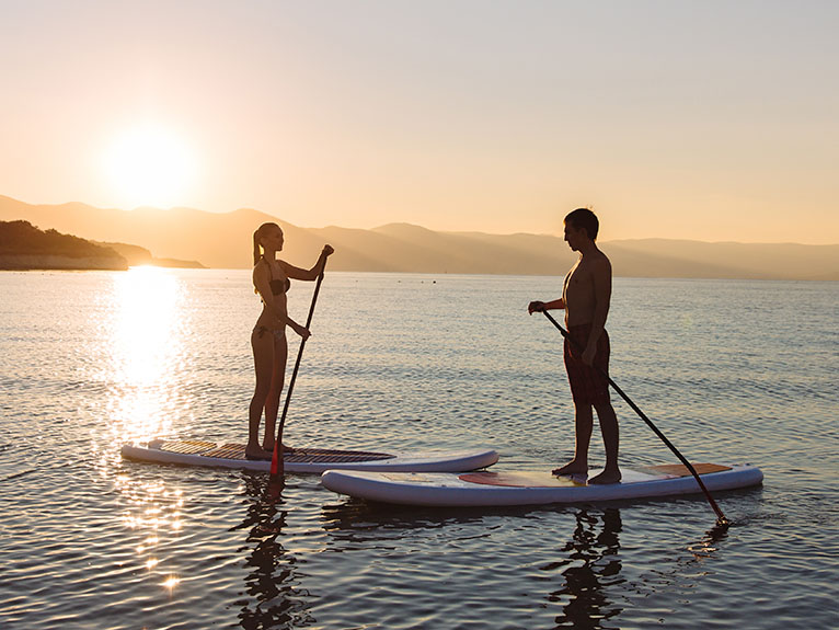 Stand-up paddle boarding