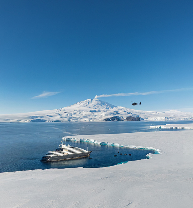 Scenic Eclipse at East Antarctica