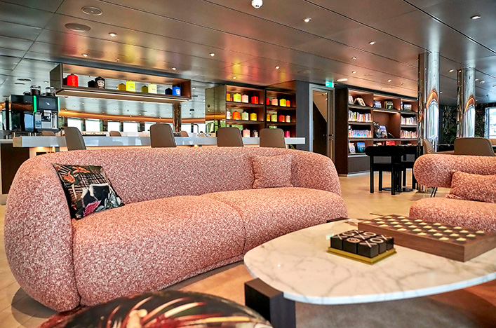 Observation Lounge on board Scenic Eclipse II