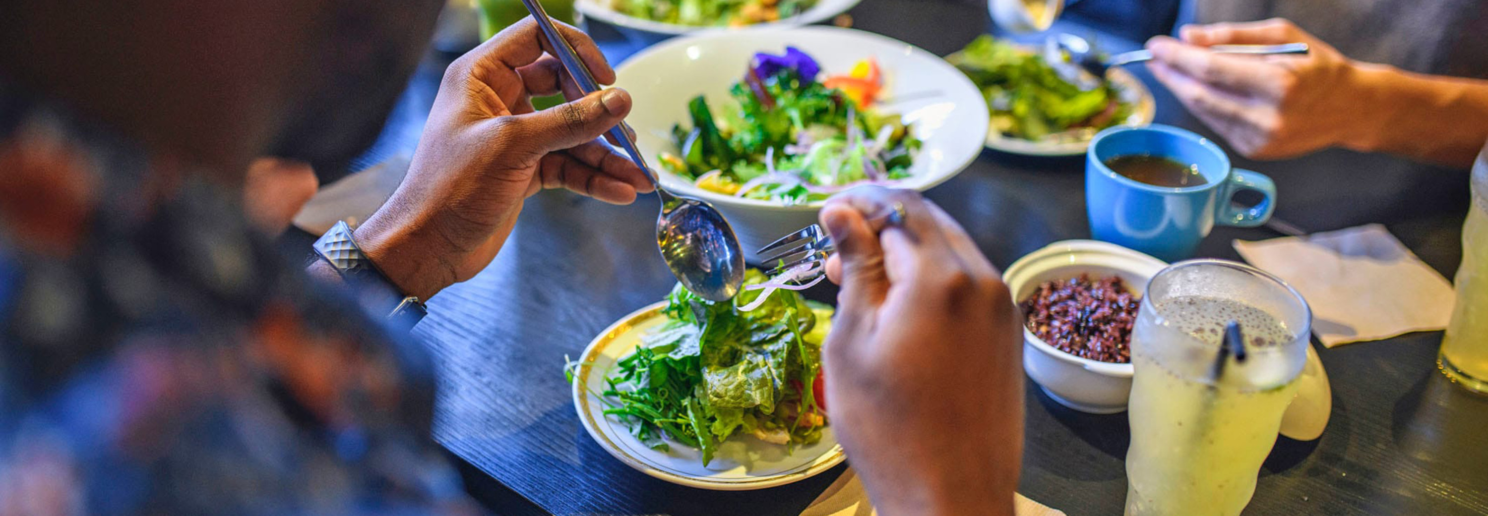 Farm to Fork Lunch, Rocky Mountains foothills, Alberta