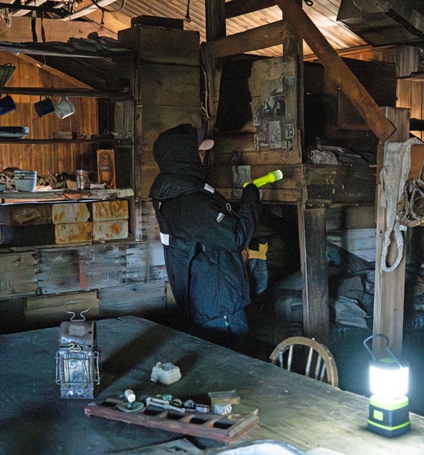 Scott's Hut at Cape Evans, Ross Island, East Antarctica