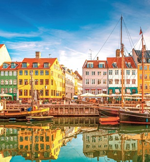 Copenhagen's beautiful waterfront