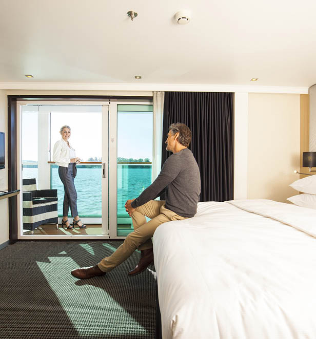 Scenic Space-Ship Balcony Suite