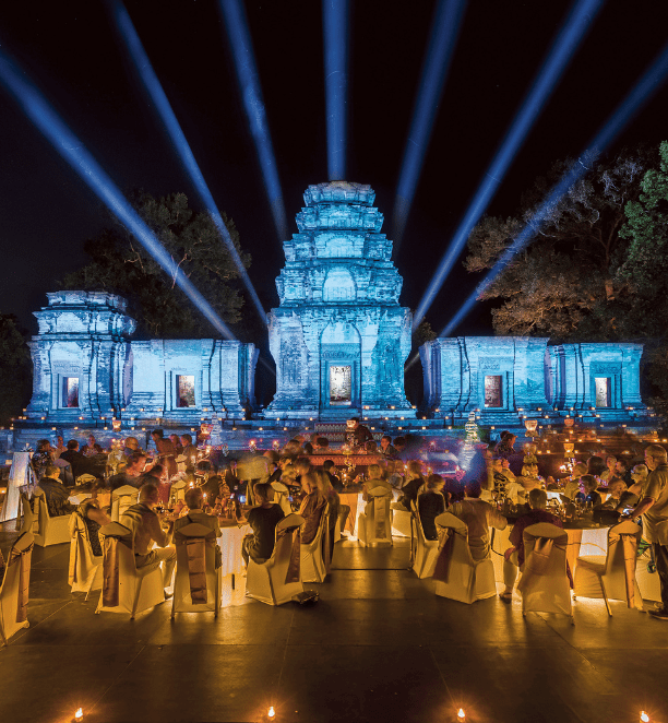 Enrich Angkor temple dinner