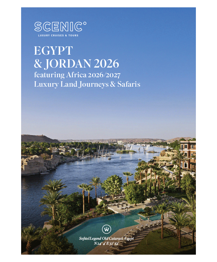 Egypt and Jordan 2026 Brochure cover