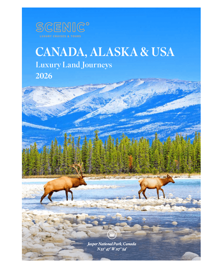 Scenic Land 2026-Canada-Alaska-USA-Brochure-Cover