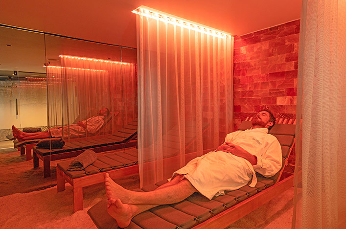 Scenic Sapphire salt room